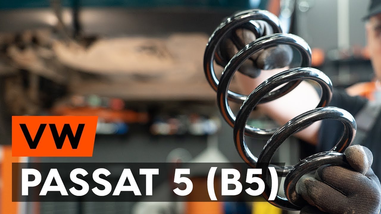 Cum se înlocuiește arc de susensie din spate VW PASSAT 5 (B5) [TUTORIAL AUTODOC]