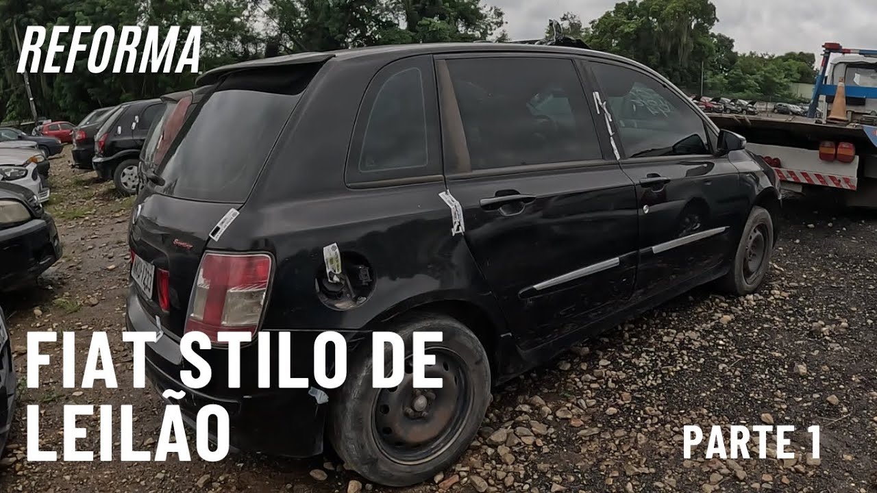 Projeto Fiat Stilo de leilão ( O Primeiro carro do canal ) Parte 1