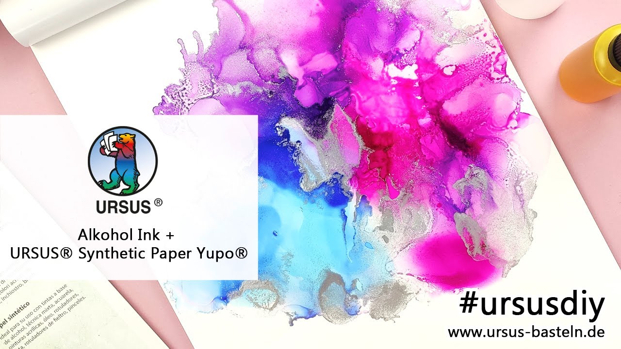 Magisch! Alcohol Ink + Synthetic Paper Yupo® von URSUS®