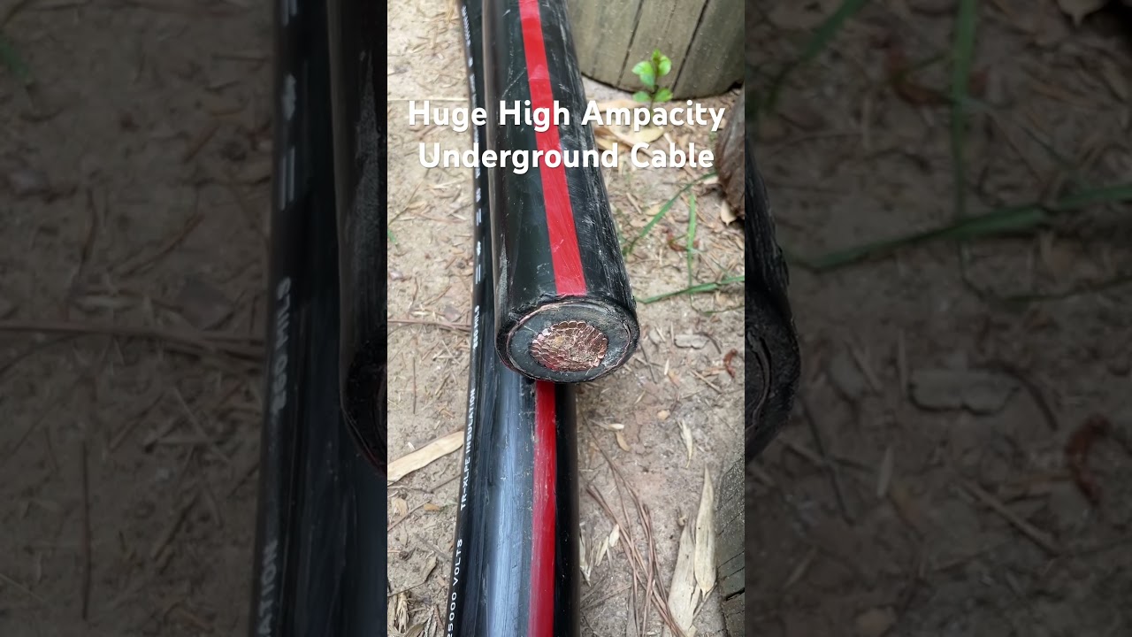 Huge High Ampacity Underground Cable