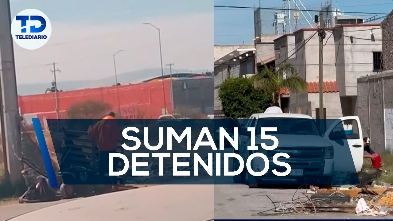 Suman 15 detenidos por tirar basura en la vía pública
