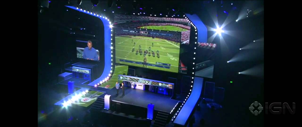 NFL Madden 13 Kinect Demo - E3 2012