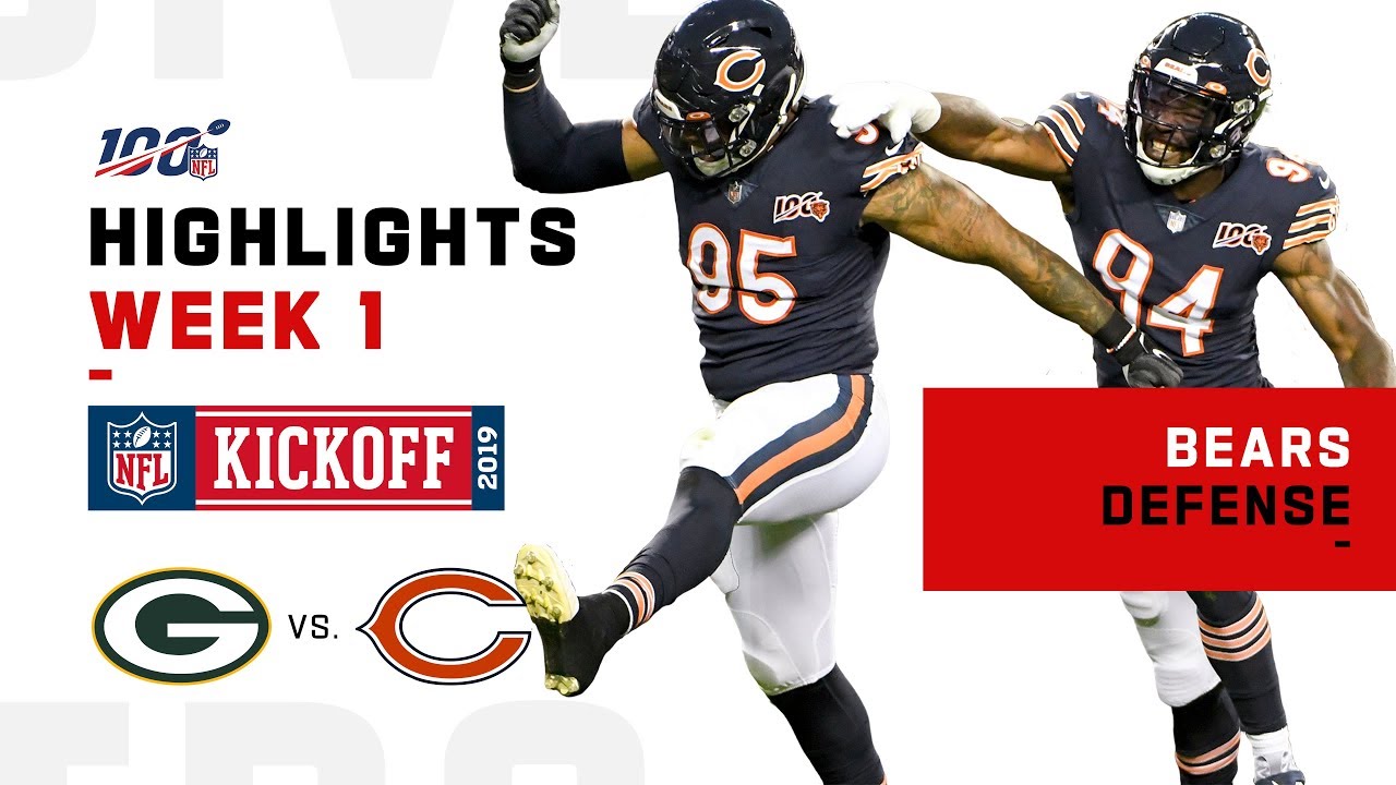 Bears Rack Up 5 Sacks vs. Packers | NFL 2019 Highlights