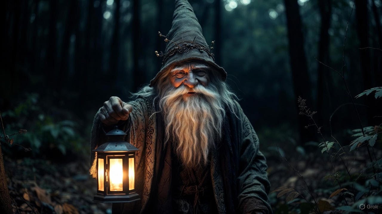 Gnome Lantern Forest Walk Music &mdash; Cozy, Warm, Magical Nighttime Ambience