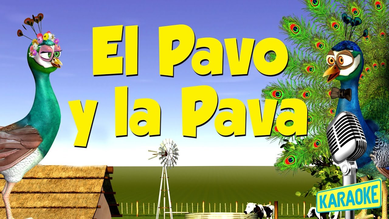 KARAOKE El Pavo y la Pava, con Letra - Canciones de la Granja de Zenón