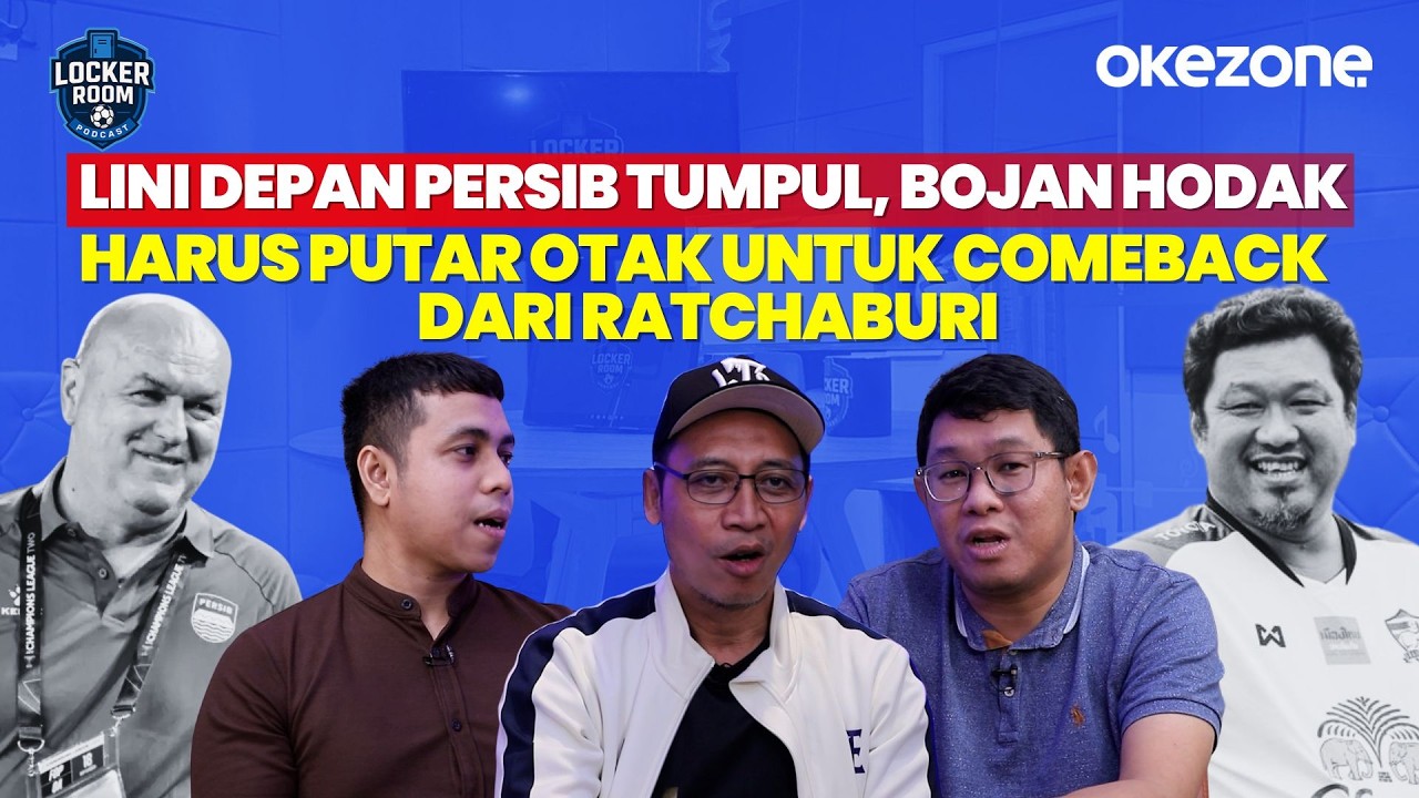 Lini Depan Persib Tumpul, Bojan Hodak Harus Putar Otak untuk Comeback dari Ratchaburi | Locker Room