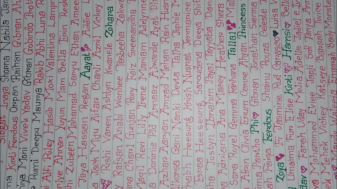 🔴 LIVE Writing Your Name Beautifully ✍️💖 | Get Featured Now | Subscribe & Support