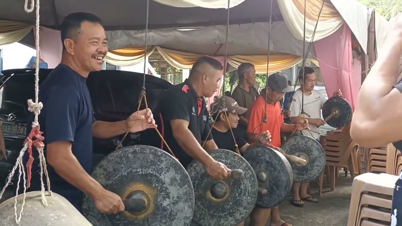 cara pukul gong #muziktradisional #sabahan