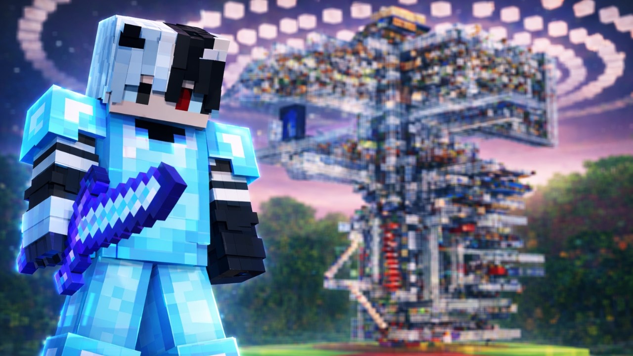 Why Did My Friend Build an Orbital Strike Cannon in This Minecraft SMP?! 😱|| VeryGoodSMP DAY-8