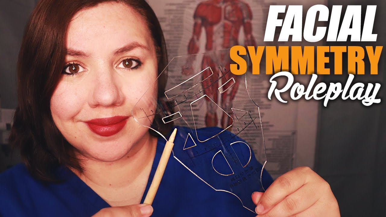 ASMR Face Symmetry Examination Roleplay Soft Whispering