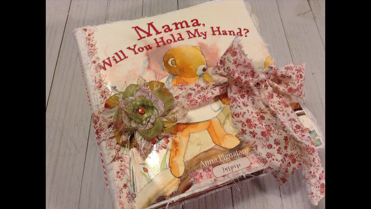 Altered and Re-purposed Children's Story Book into a Junk Journal
