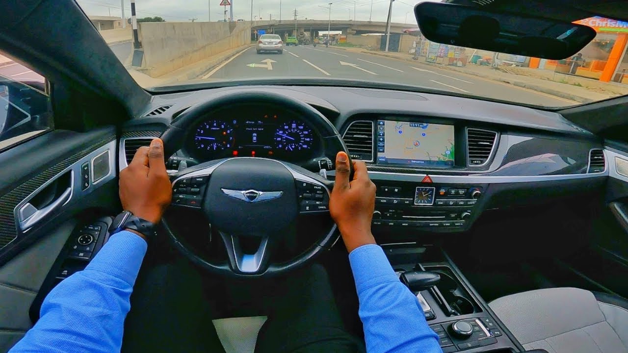 2018 Hyundai Genesis G80 3.3T Sport RWD - POV Test Drive