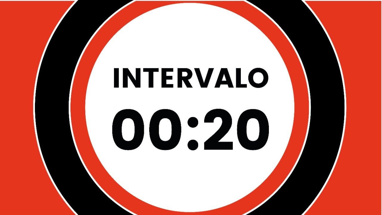 CRONOMETRO | Duración: 30 minutos | Intervalos de 20 segundos | Sin descanso | Sin música