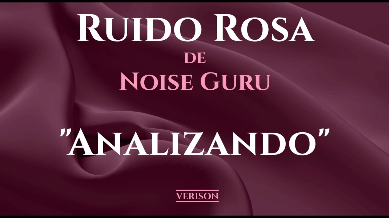 10 HORAS (pantalla oscura) DE RUIDO ROSA PARA MEJOR SUE&Ntilde;O | ESTUDIO | ENMASCARAMENTO DE SONIDO
