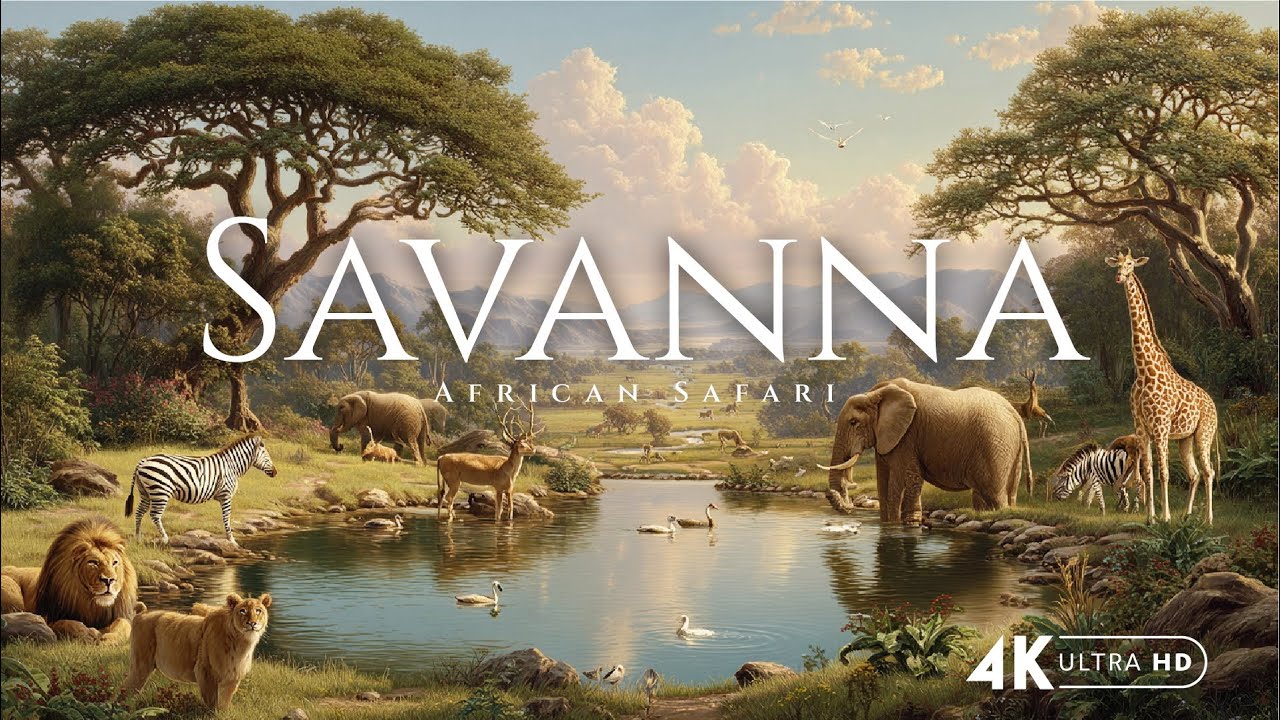 African Wildlife in 4K — Experience the Wild Pulse of Life.