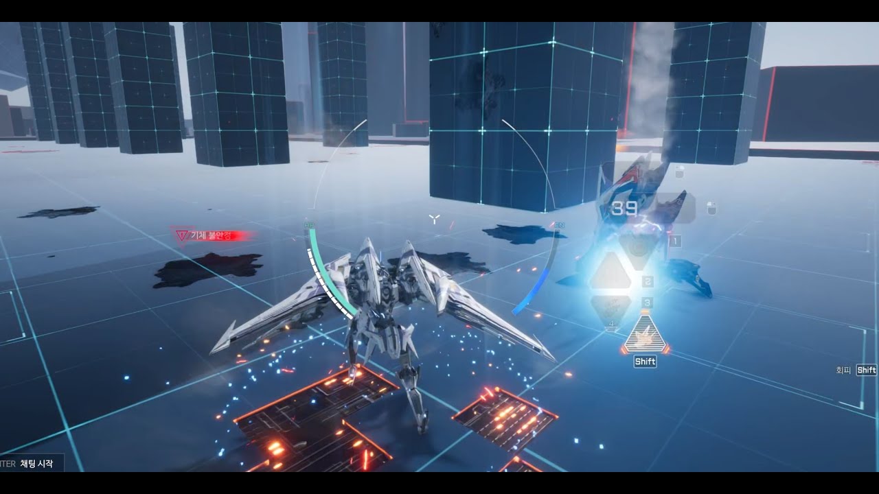 메카 브레이크 상급도전 - 팔콘, 나루카미, 웰킨