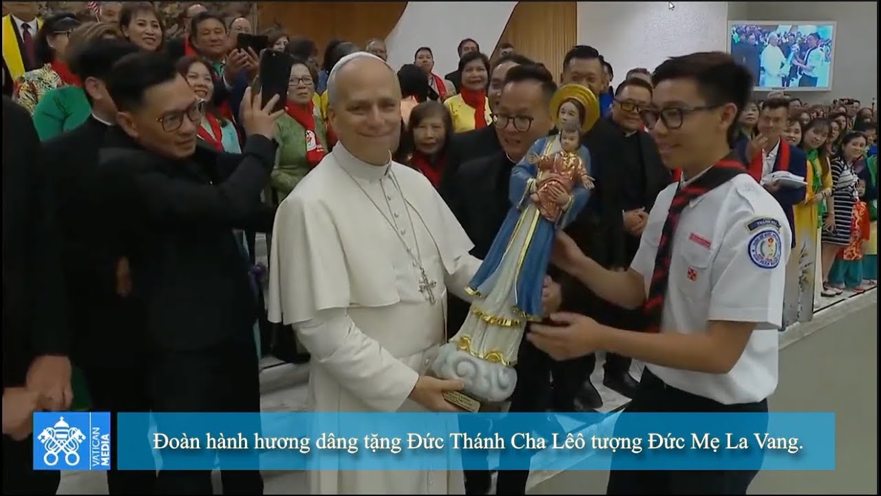 CĐ Kitô Vua diện kiến Đức Giáo Hoàng Leo XIV 🤩 Lên Đền Thánh (Lm. Thành Tâm) | GX Đức Mẹ La Vang