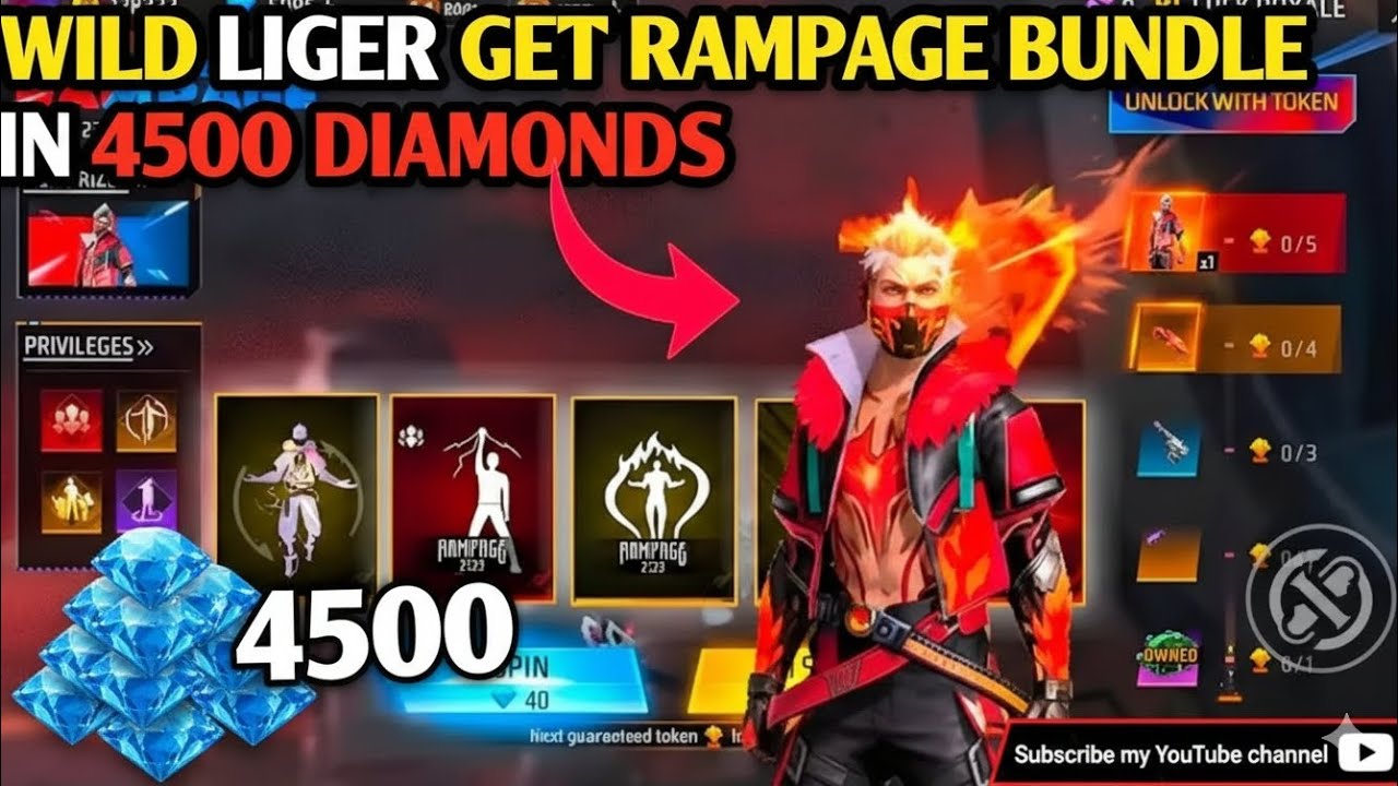We Got New Rampage Evo United Bundle🥵🔥 & New Evo Emote Garena Free Fire😊 | #garenafreefire #foryou 
