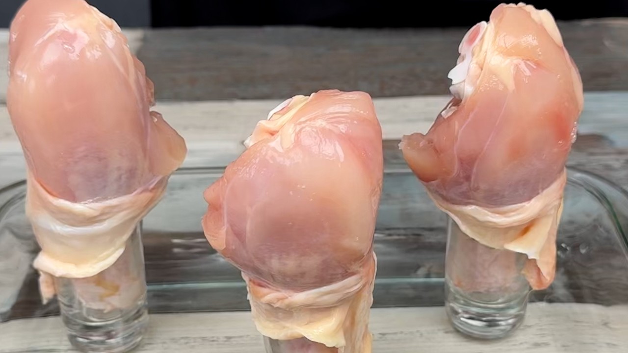 ¡Aprendí este truco con un chef! ¡Muslitos de pollo crujientes en solo unos minutos!