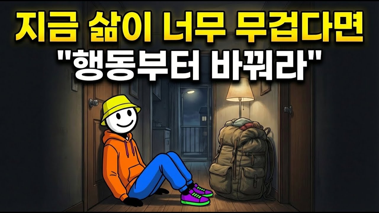 지금 이 삶이 너무 무겁다면 반드시 봐야 할 행동 리셋 영상 | 번아웃 회복