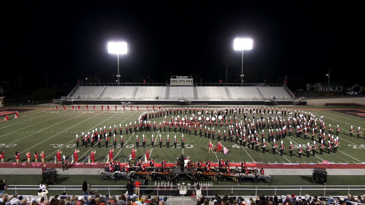 Albertville High School Marching Band 2024 NAMI Exhibition Wide Angle