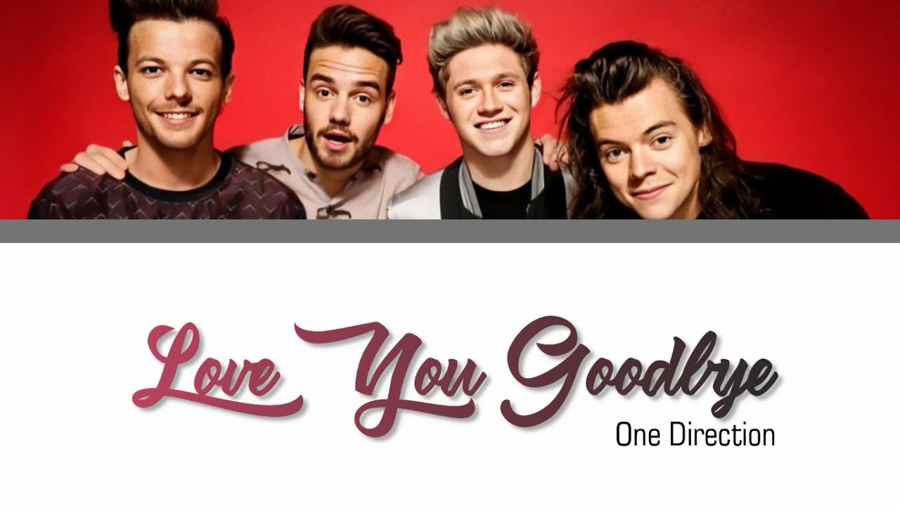 ONE DIRECTION -  LOVE YOU GOODBYE lyrics (Color Coded)