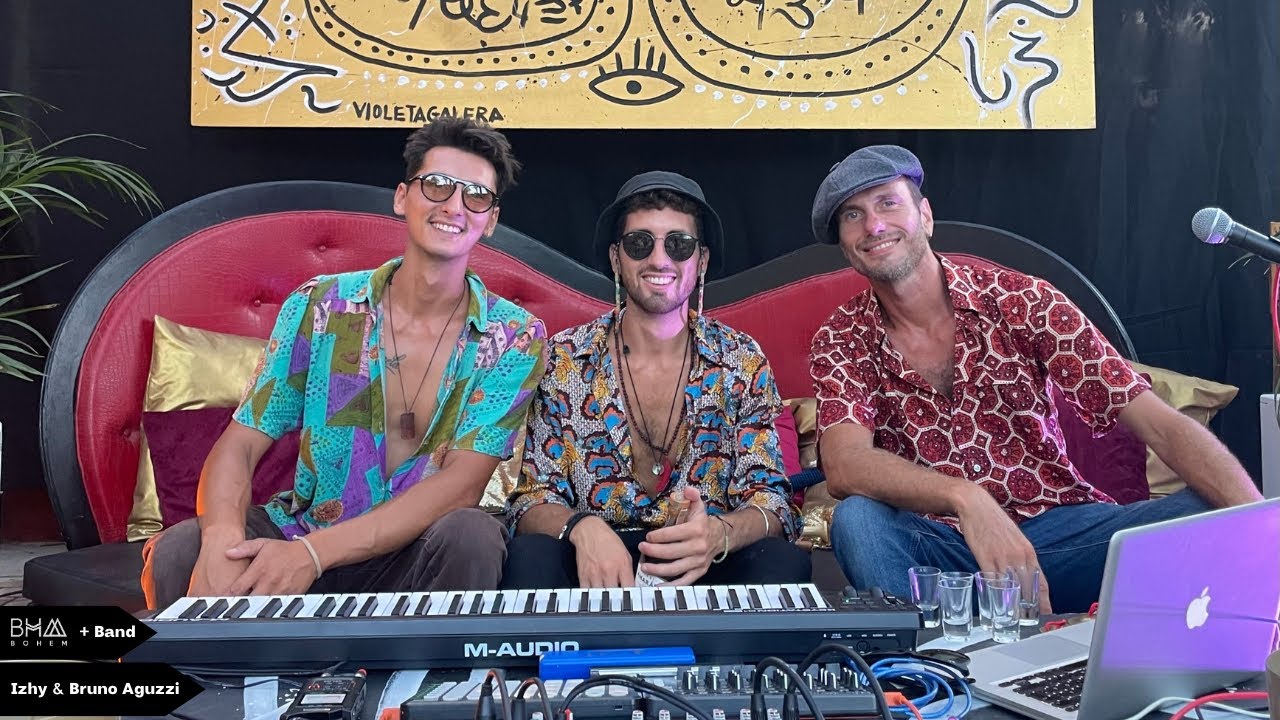 BOHEM (Live) + BAND -  Woomoon, Cova Santa - Ibiza ft. Izhy & Bruno Aguzzi.