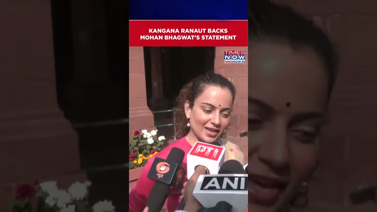 Kangana Ranaut Backs RSS Chief Mohan Bhagwat&rsquo;s Call For Bharat Ratna To Veer Savarkar #shorts