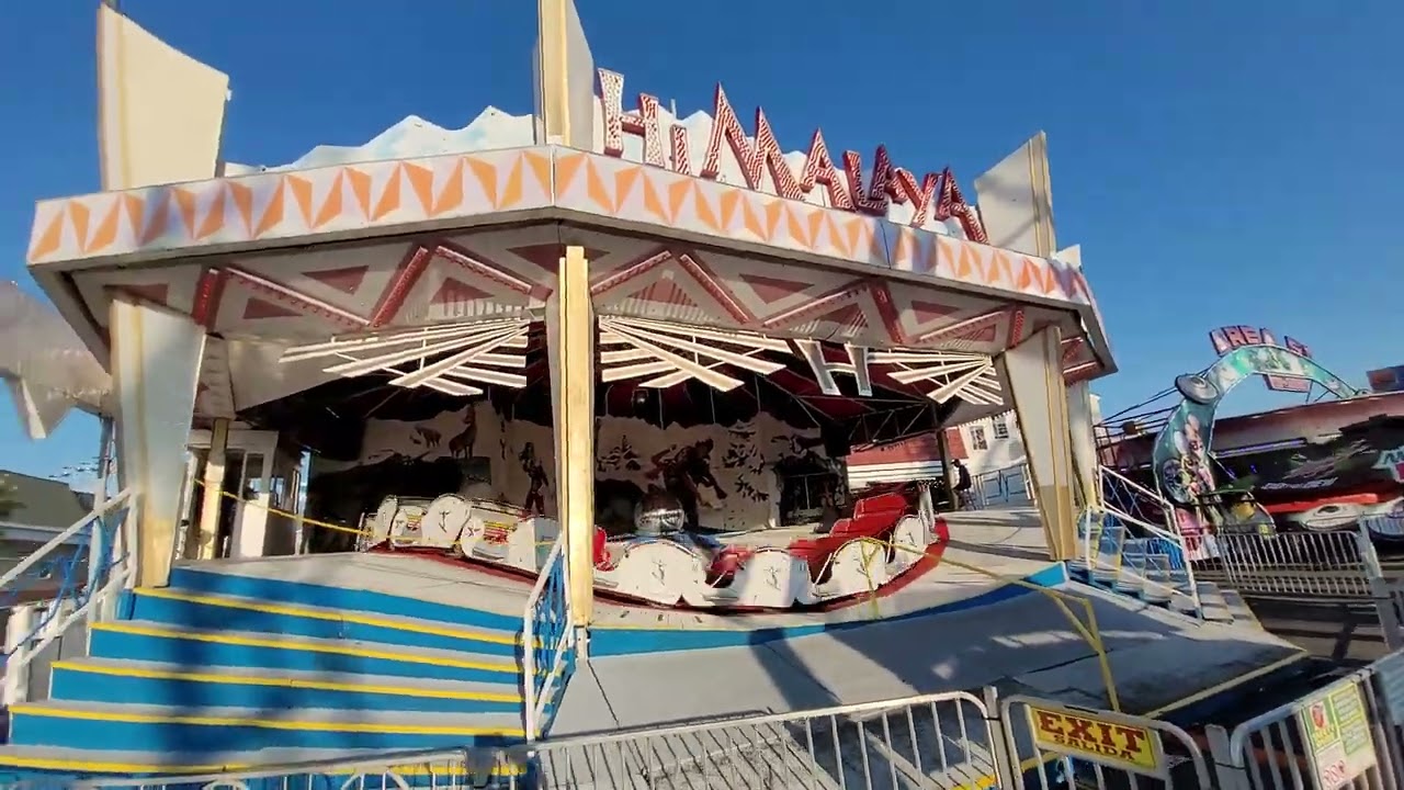 Vintage 1970s Himalaya Amusement Park Ride