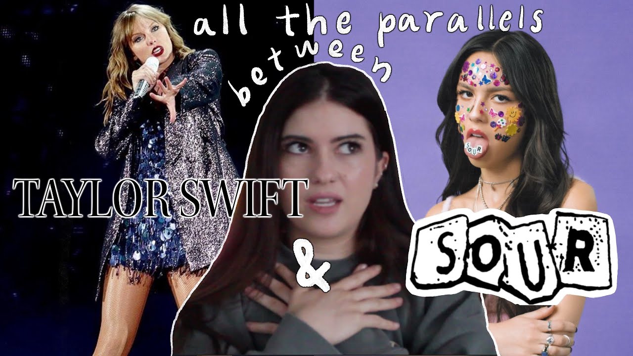 DEEP DIVE INTO THE SIMILARITIES BETWEEN OLIVIA RODRIGO'S SOUR AND TAYLOR SWIFT (with reaction)