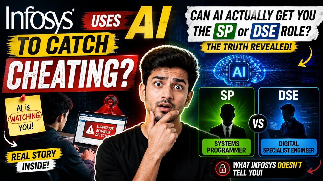 Infosys Uses AI to Catch Cheating 🙄 ? | Can AI Actually Get You the SP or DSE Role 🤔 ?