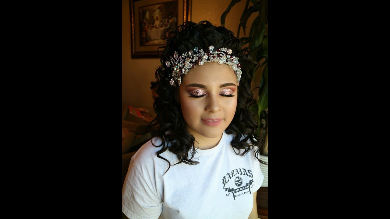 QUINCEAÑERA MAKEUP & HAIR TRANSFORMATION