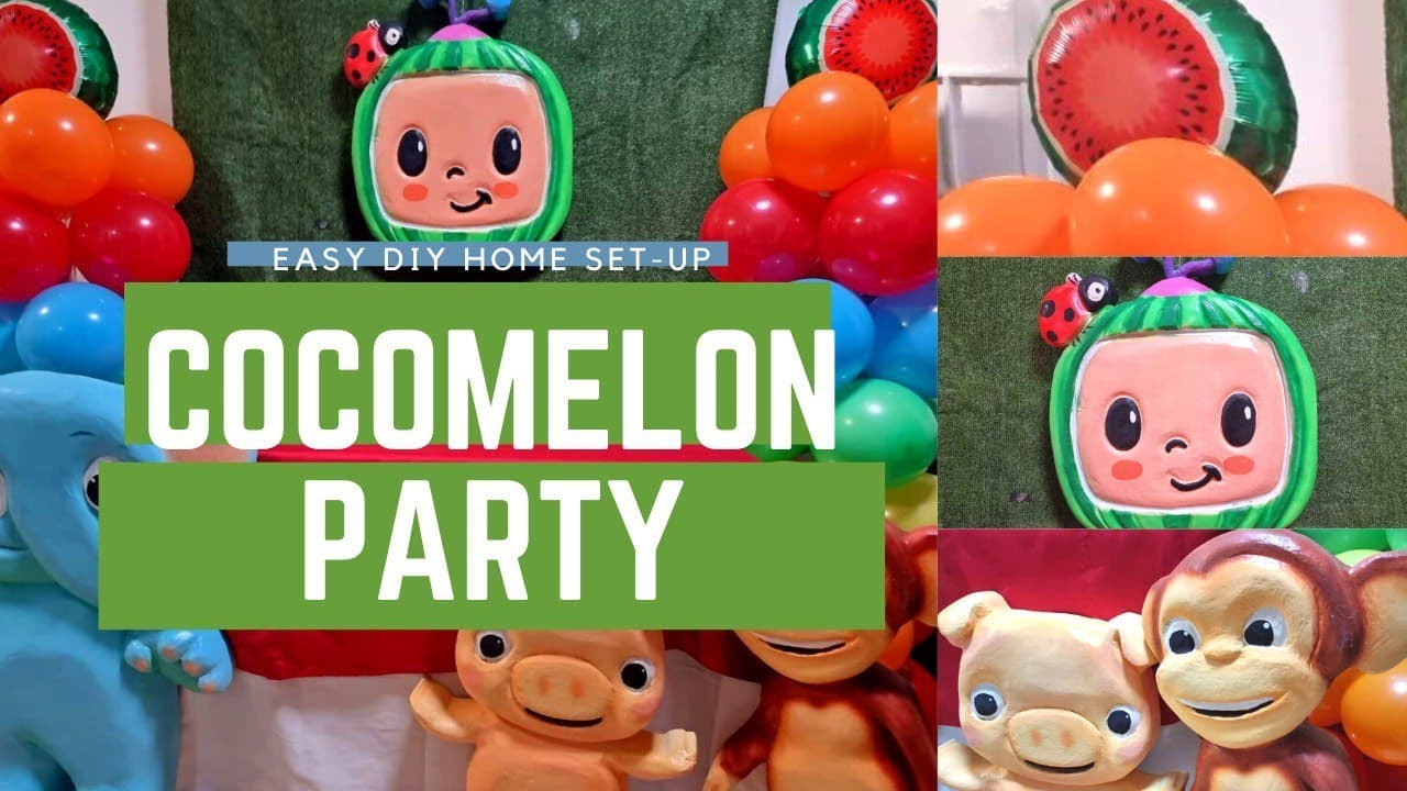 DIY Cocomelon Themed Party | Candy Buffet | Dessert Buffet