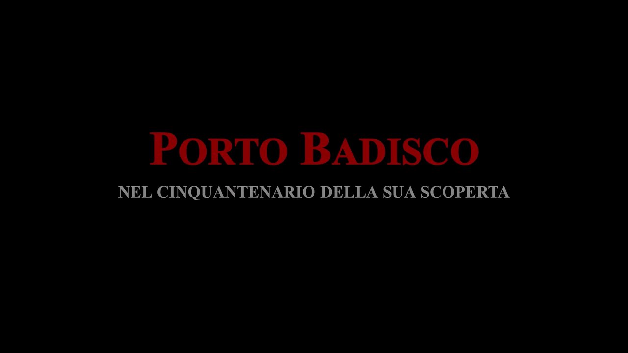 Porto Badisco nel cinquantenario della sua scoperta