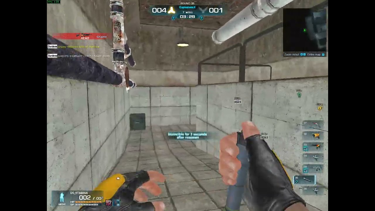 Warrock checking aim