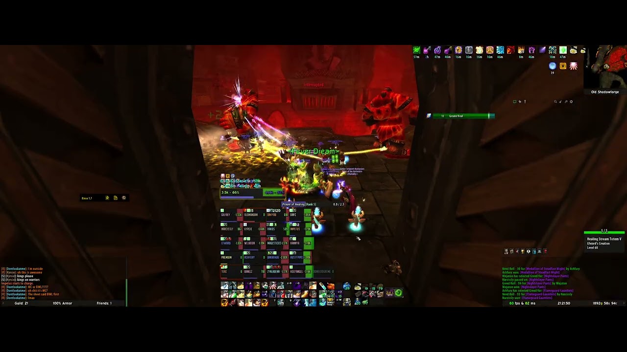 Turtle WoW | Molten Core 1.18 | Mortality | August 20th 2025 | Holy Priest PoV | (0:46:31)