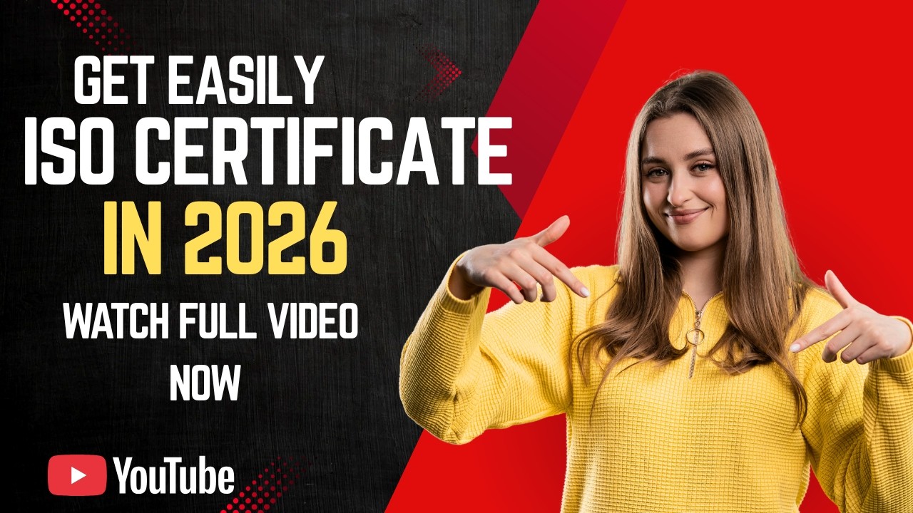 ISO Certification Process Explained 2026 / How to Get ISO Certificate easily