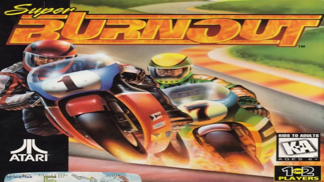 Super Burnout Review - Atari Jaguars Awesome Arcade Motorbike Racer