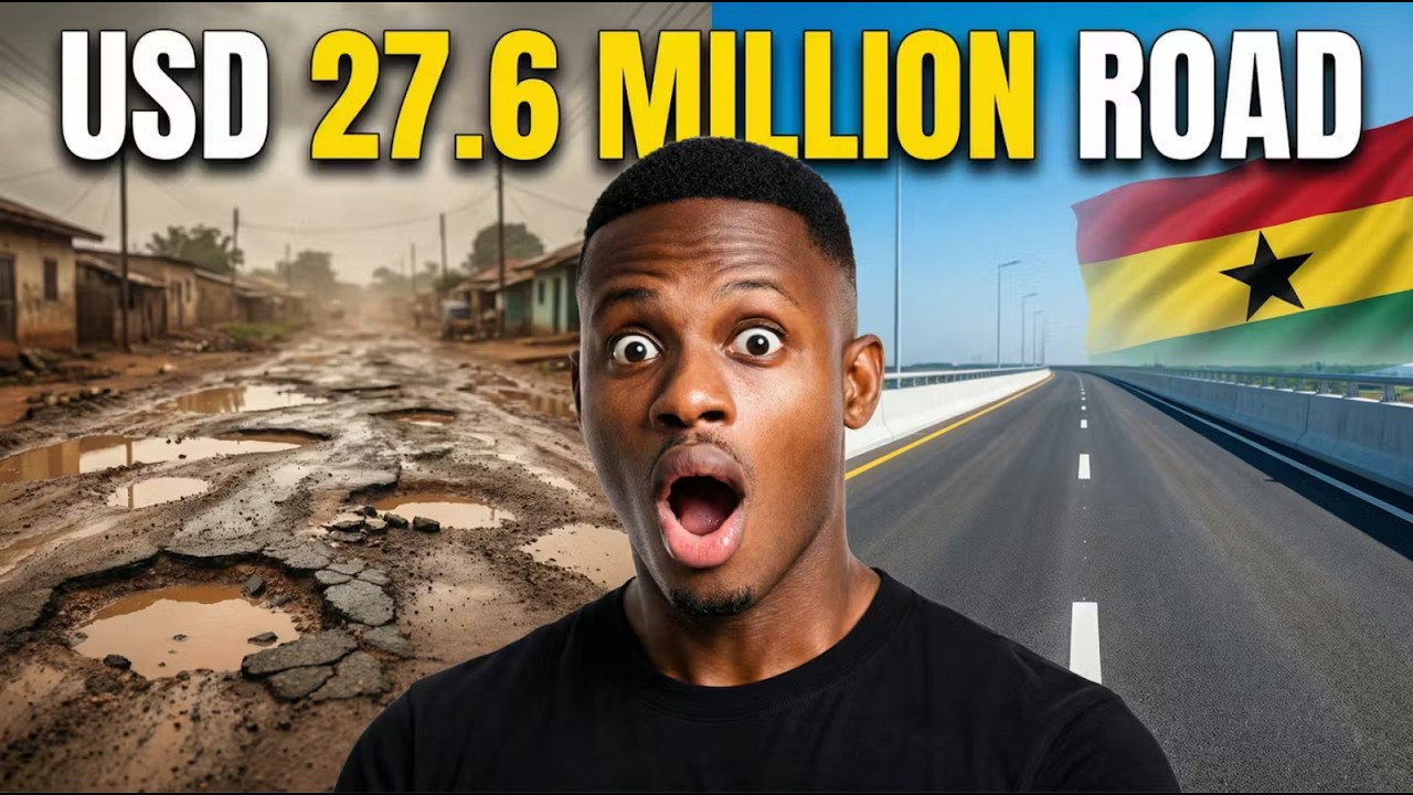 Я исследовал дорогу в Гане, построенную компанией Goldfields Ghana за 27,6 млн долларов &ndash; рудник ...