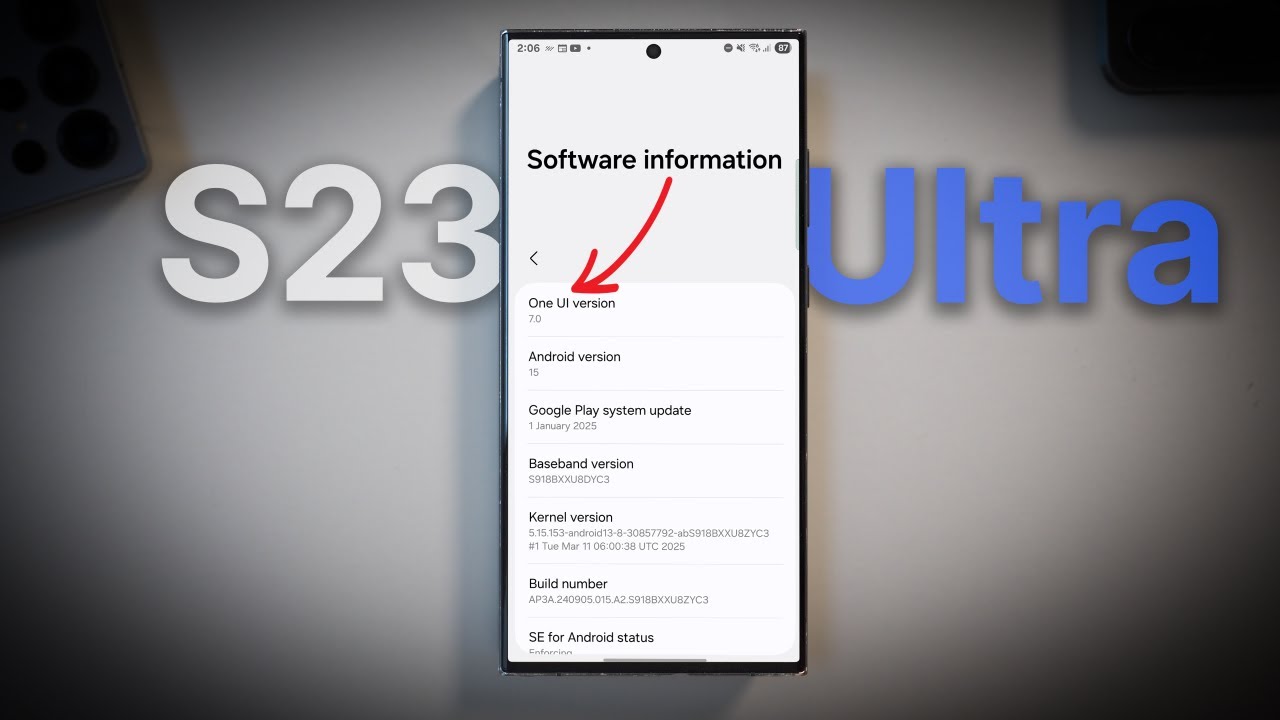 Galaxy S23 Ultra & One UI 7 - FINALLY!