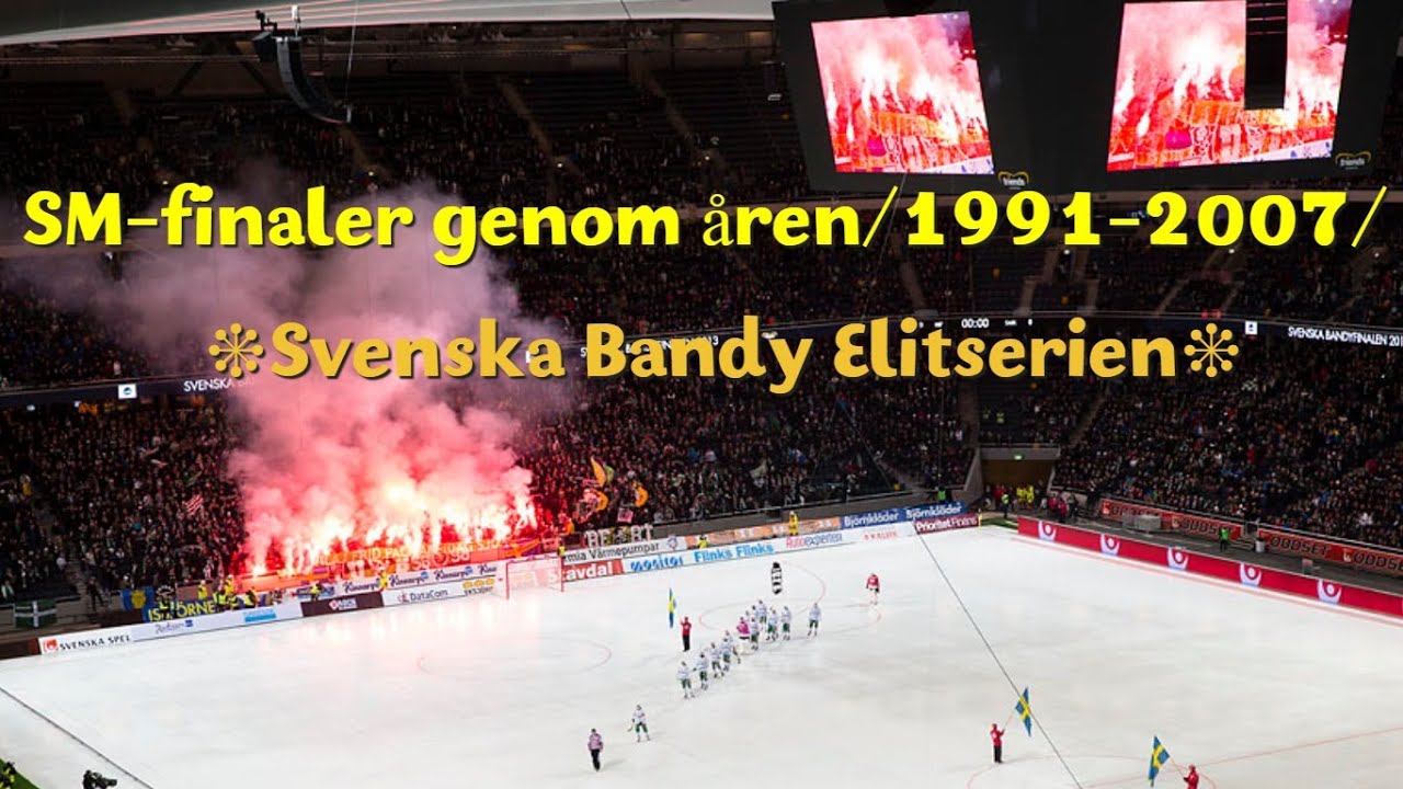 SM-finaler genom åren/1991-2007/❉Svenska Bandy Elitserien❉