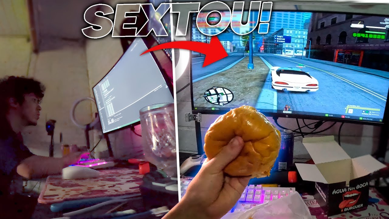VLOG da Minha Rotina Desenvolvendo meu servidor de GTA RP num SEXTOU!