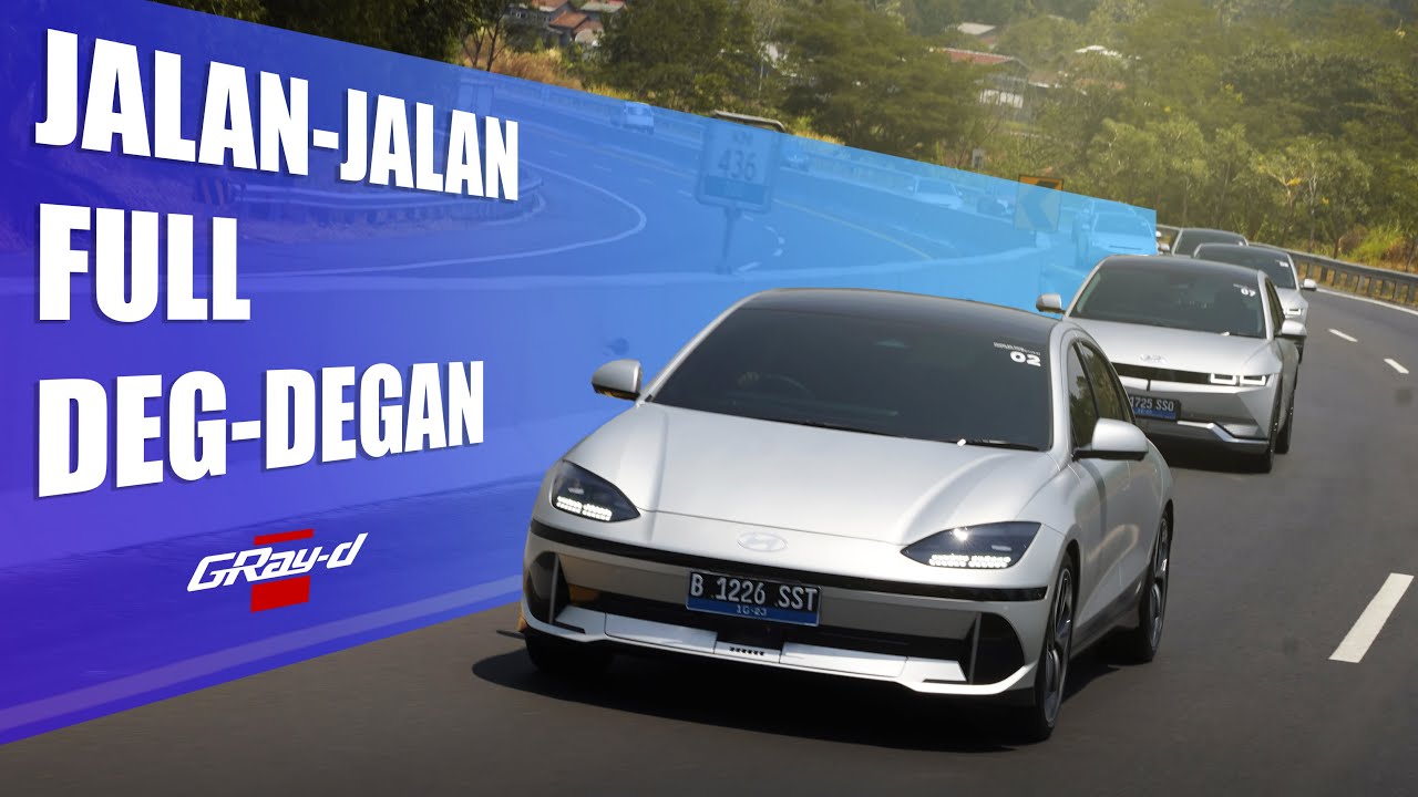 Hyundai Ioniq 5 & Ioniq 6 Dibawa Jalan-Jalan Jakarta-Bali! ft @HillariusSatrio