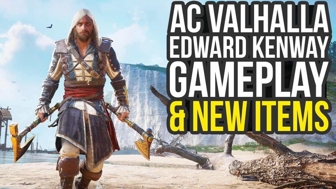 Assassin's Creed Valhalla Edward Kenway Legacy Outfit & New Items (AC Valhalla Edward Kenway Outfit)