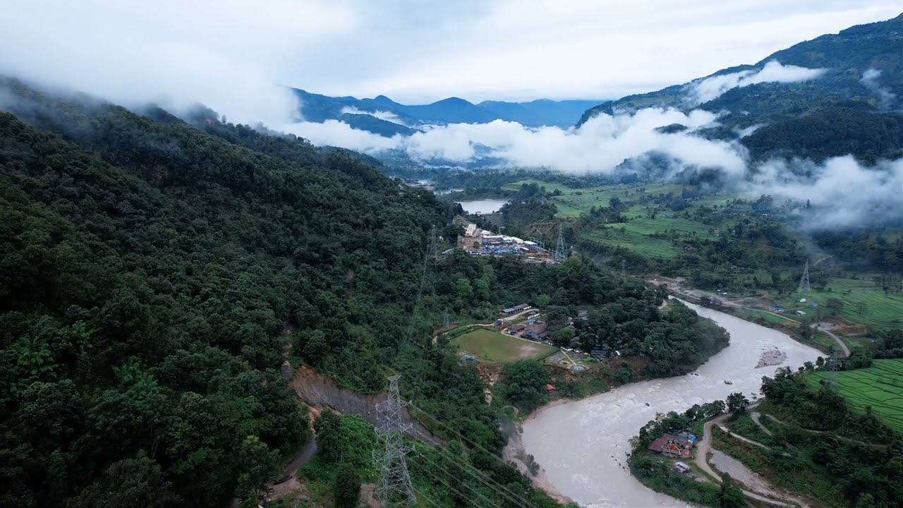 Lamjung’s Beauty from Above | Besi Sahar & Udipur Drone 4K