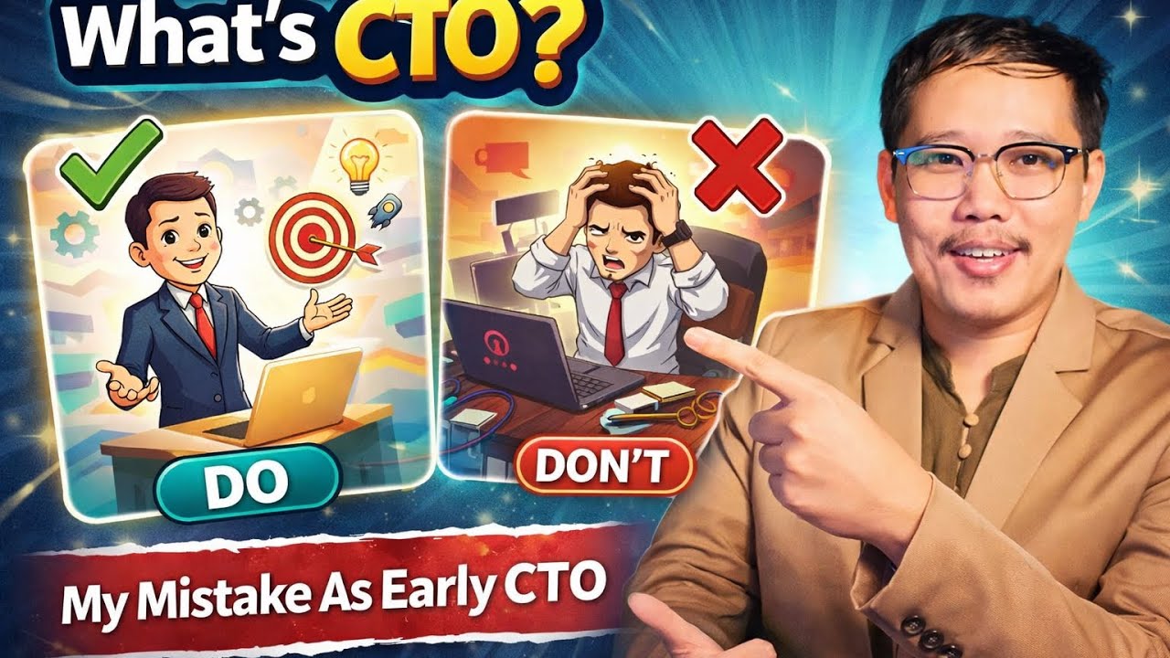 CTO 101: Do&rsquo;s, Don&rsquo;ts & My Biggest Mistakes