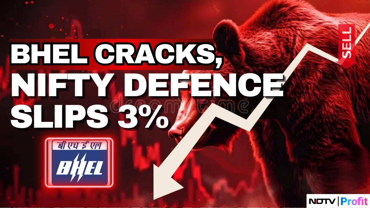 BHEL Share Price Falls 5%, Nifty Defence Slips 3% As India-Pak Tensions Escalate | Stock Market Fall