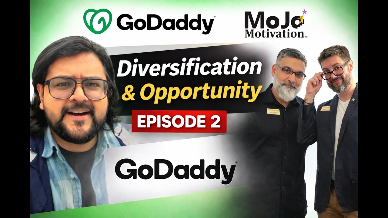 MoJo Motivation™ Episode 2: Diversification and Opportunity with Pranay Agrawal of GoDaddy