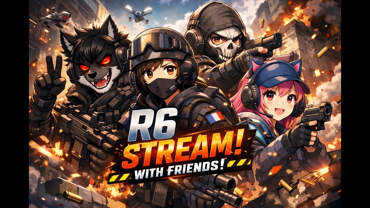 Rainbow six with friends