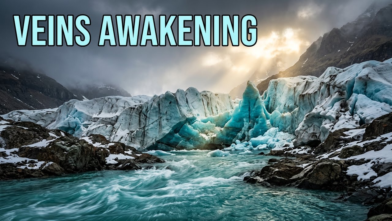 🎵Emotional Quietude | Turquoise Veins Awakening | Arctic Tundra | Cinematic